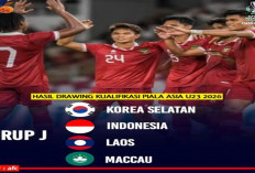 Hasil Drawing Grup J Kualifikasi AFC U-23 2026: Indonesia Jadi Tuan Rumah, Korea Jadi Ancaman!