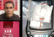 Polres Muratara Gerebek Sarang Transaksi Sabu di Rawas Ulu, 11,70 Gram Disita