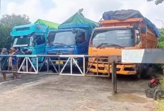 Nekat Melintas di Jalan Lingkar Prabumulih :  Truk Batu Bara Dikandangkan 