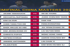 Jadwal Semifinal China Masters 2025: Duel Panas Menuju Final Super 750
