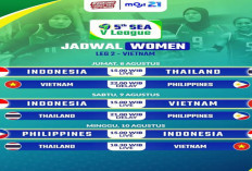 Jadwal SEA V League 2025 Putaran Kedua: Timnas Voli Putri Indonesia Hadapi Partai Penentuan