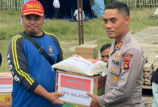 Polres OKU Selatan dan Bhayangkari Gerak Cepat Salurkan Bantuan bagi Korban Banjir Bandang dan Longsor 