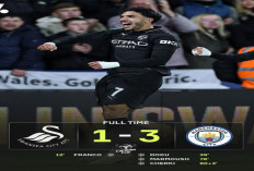 Hasil Carabao Cup 2025/2026: Manchester City Tundukkan Swansea City 3-1 