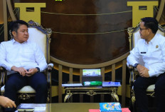 Herman Deru Terima Kakanwil BPN Sumsel, Dorong Inovasi Pertanahan dan Pengamanan Aset Daerah