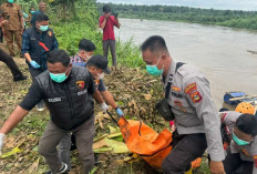 Mayat Laki-laki Ditemukan di Aliran Sungai Komering OKI, Ternyata Warga 5 Ulu Palembang