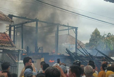 Habis Dilahap Si Jago Merah, Rumah Warga Kedaton OKI Hanya Tersisa Puing-puing