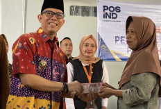Kantor Pos Baturaja Salurkan Bansos Untuk 2.374 KPM di OKU Raya