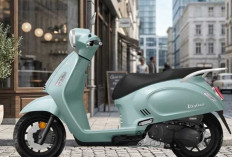 Mirip Vespa LX, Dayang VRF150 Bawa Mesin 150 cc, ABS, TCS, dan TFT dengan Harga Terjangkau