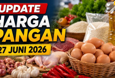 Update Harga Pangan 27 Juni 2026: Telur Ayam Rp29.750, Bawang Merah Rp50.950 per Kilogram