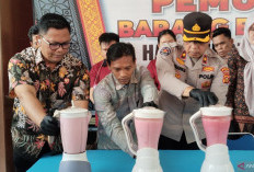 Polda Sumsel Musnahkan 2,72 Kilogram Sabu dan 670 Butir Ekstasi 