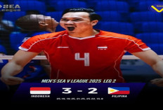Indonesia Kalahkan Filipina 3-2 di SEA V League 2025
