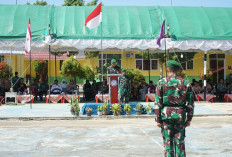 Dandim Tutup Persami KKRI dengan Pesan Nasionalisme dan Kepedulian Sosial