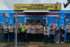 Tim Supervisi Ro Ops Polda Sumsel Cek Posyan Kayuagung 
