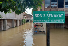 Sekolah Terkena Dampak Banjir di Muaraenim Diliburkan 