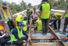 Jelang Nataru, KAI Divre III  Upayakan Penggantian Bantalan dengan Sintetis dan Catat Penjualan 35.006 Tiket
