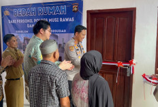 Polres Musi Rawas Serahkan Kunci Bedah Rumah ke-15, Sinergi dengan PT SMS Hadirkan Hunian Layak bagi Warga 