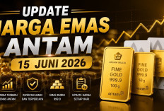 Cek Harga Emas Antam Hari Ini, 15 Juni 2026: Naik Rp18.000, Kini Tembus Rp2,729 Juta per Gram  