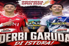 Alwi Farhan vs Jonatan Christie di  16 Besar Indonesia Open 2026! 