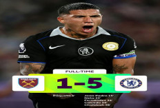 Liga Inggris: Chelsea Lumat West Ham 5-1 