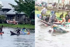 Dua Insiden Speedboat Terbalik di Ogan Ilir saat Lebaran