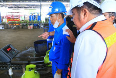 Pastikan LPG Aman dan Tepat Sasaran, Gubernur Herman Deru Tinjau SPPBE di Ogan Ilir