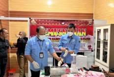 Polres Lahat Musnahkan Sabu 85,533 Gram dan Ganja 15,05 Gram