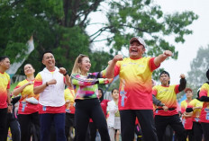 Gubernur Herman Deru Hadiri Sumeks Musi Run 2025, Ajak Masyarakat Terapkan Gaya Hidup Sehat