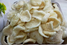 Kerupuk Nasi Camilan Tradisional yang Tetap Eksis di Tengah Gempuran Makanan Modern