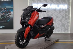 Yamaha XMAX 250 Connected 2025 Hadir dengan Warna Luxury Red, Mewah dan Sporty