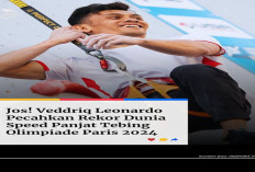 Veddriq Leonardo Pecahkan Rekor Dunia di Olimpiade Paris 2024