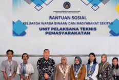 Jumat Berkah, Lapas Muara Enim Bagikan Paket Sembako