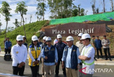 Gibran Targetkan Kawasan Legislatif Yudikatif IKN 2027