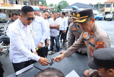 Wakapolres Lubuklinggau Cek Senpi dan Kendaraan Dinas, Pastikan Siap Digunakan di Lapangan