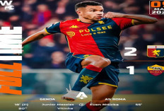 Hasil Genoa vs AS Roma 2-1: Roma Terlempar dari Empat Besar