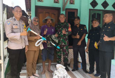 Salurkan Bantuan Pupuk dan Alat Pertanian