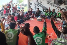 10.000 Ojol di Sumsel Protes Terhadap Aplikator 