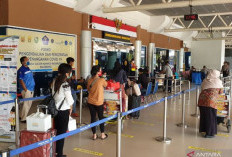 Penumpang Bandara SMB II Terlayani dengan Baik  