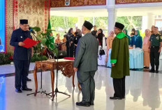 Subroto Resmi Menjabat Direktur Perumdam Lematang Enim