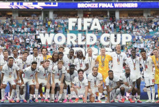 Inggris Akhiri Kutukan di Posisi Ketiga Usai Tekuk Prancis 6-4