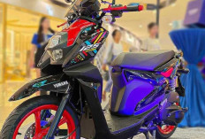 Skutik Adventure Yamaha X-Ride 125 Kini Hadir dengan Warna Merah Doff dan Aksesoris Khusus