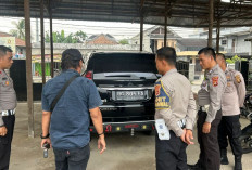 Polisi Minta Pemilik Pajero Lepas Tanduk Lampu Blitz