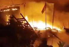 Lima Rumah Hangus Terbakar di Desa Ulak Kerbau Lama, Kerugian Capai Rp 3 Miliar
