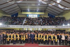 AHY Beri Orasi Motivasi Di Wisuda ke-182 Unsri, Sekaligus Tinjau Pembangunan Infrastruktur