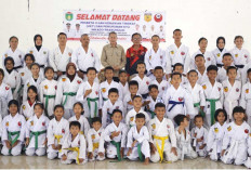 Ratusan Karateka INKADO Prabumulih Ikuti Ujian Kenaikan Tingkat