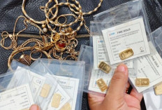 Harga Emas Pegadaian Turun Serempak, 11 Oktober 2025: Antam Turun Rp10.000 Jadi Rp2,409 Juta per Gram !