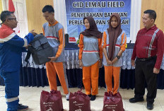 Komit Dukung Pendidikan di Wilayah Operasi, PEP Limau Field Salurkan Bantuan Perlengkapan Sekolah