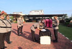 Polres Muba Lakukan Sertijab PJU dan Kapolsek Ini Nama - Namanya