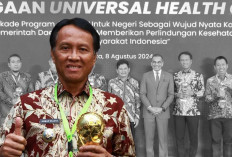 Pj Bupati OKI Dianugerahi UHC Award, Cover 97 Persen Warga Lewat JKN-Kes