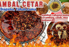 Resep Rahasia Sambal Cetar yang Bikin Kuping Menggelegar, Pedasnya Viral di Kalangan Pecinta Kuliner