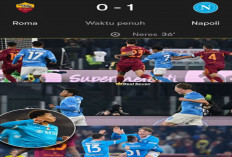 Hasil Liga Serie A Italia: Roma vs Napoli, Roma Tumbang 0-1 Gagal Rebut Posisi Puncak 